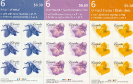 Canada 2006, Postfris MNH, Flowers - Ganze Markenheftchen