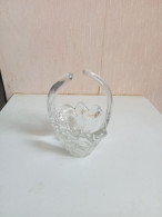 Petit Vide Poche En Cristal Hauteur 13 Cm - Art Nouveau / Art Deco