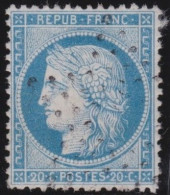 France  .  Y&T   .    37      .   O      .    Oblitéré - 1870 Beleg Van Parijs