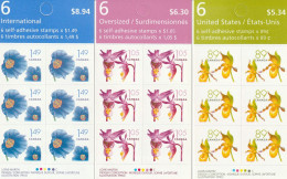 Canada 2005, Postfris MNH, Flowers - Ganze Markenheftchen