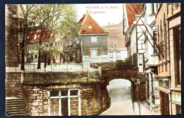 Mülheim An Der Ruhr. Bogenstrasse. Mülheimer Hut. Café. Gemüsehandlung . Korbfabrik. 1911 - Muelheim A. D. Ruhr