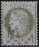 France  .  Y&T   .    50       .   O      .    Oblitéré - 1871-1875 Cérès