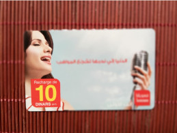 Tunesia Prepaidcard 10 Dinars Used - Tunisie