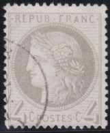 France  .  Y&T   .    52  (2 Scans)      .   O      .    Oblitéré - 1871-1875 Ceres