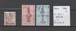 (TJ) Noorwegen 1976 - YT 674 + 678/79 (gest./obl./used) - Used Stamps