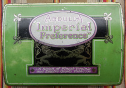 COLLECTION  Boite Vide De 50 Cigarettes Imperial Preference ABDULLA London - Empty Cigarettes Boxes