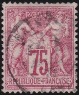 France  .  Y&T   .    71    .   O      .    Oblitéré - 1876-1878 Sage (Typ I)
