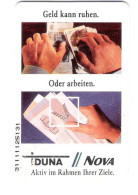 Germany - S 28d/91 - Iduna Nova Versicherung - Geld Kann Ruhen Oder Arbeiten - Bank Note - Banknoten - Money - S-Series : Tills With Third Part Ads