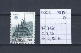 (TJ) Noorwegen 1978 - YT 726 (gest./obl./used) - Usati