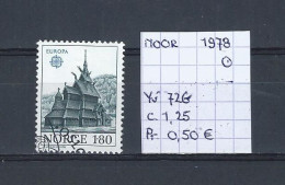 (TJ) Noorwegen 1978 - YT 726 (gest./obl./used) - Oblitérés