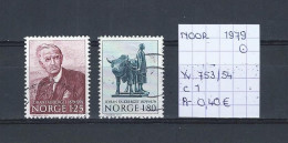 (TJ) Noorwegen 1979 - YT 753/54 (gest./obl./used) - Usati