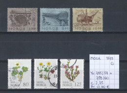 (TJ) Noorwegen 1979 - YT 755/57 + 758/60 (gest./obl./used) - Used Stamps