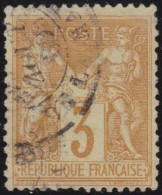 France  .  Y&T   .   86  (2 Scans)     .   O      .    Oblitéré - 1876-1898 Sage (Tipo II)
