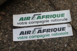 Autocollants D'AIR AFRIQUE  Années 60 Sénégal - Adesivi