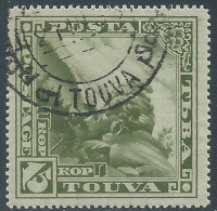 1935 TUVA USATO CARTA GEOGRAFICA VEDUTE 15 K - SV25-4 - Touva