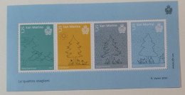 SAN MARINO 2023 LE 4 STAGIONI - Unused Stamps