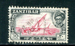 ZANZIBAR- Y&T N°231- Oblitéré - Zanzibar (...-1963)