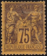 France  .  Y&T   .   99  (2 Scans)     .   O      .    Oblitéré - 1876-1898 Sage (Type II)