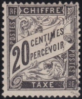 France  .  Y&T   .    Taxe  17  (2 Scans)       .   O      .    Oblitéré - 1859-1959 Usados