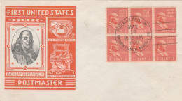 United States 1939 FDC - 1851-1940