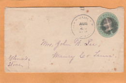 United States Old Stamped Cover Mailed - ...-1900