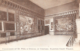 London Conversion Of St Paul & Stoning Of Stephen Hampton Court Palace -unsent - Hampton Court