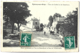 EPINAY SUR ORGE - Rue De Corbeil Et De Granvaux - Epinay-sur-Orge