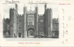 London Hampton Court Palace Entrance - 29j July 1904 - Hampton Court