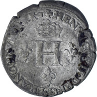 Monnaie, France, Gros De Nesle, 1550, Paris, TTB, Argent, Sombart:4456. - 1547-1559 Henry II