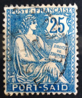 PORT-SAÏD                       N° 28                         OBLITERE - Used Stamps