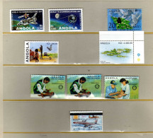 Angola - (1994) - Espace - Protection Infantile -  Nenuphares    Neufs** - MNH - Angola