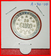 * ABDUCTION OF EUROPA (1997-1998): GERMANY 10 EURO 1998 PROOF MINT LUSTRE UNCOMMON! IN HOLDER!· LOW START · NO RESERVE! - Essais Privés / Non-officiels