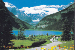 Canada PPC Lake Louise And Mount Victoria Banff National Park 2009 HELLERUP Denmark Olympic Games 2-Sided Perf.(2 Scans) - Banff