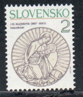 SLOVAKIA SLOVACCHIA SLOVENSKO 1993 CHRISTMAS NATALE NOEL WEIHNACHTEN NAVIDAD 2s MNH - Nuevos