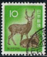 Japon 1971 Yv. N°1033 - Daims Sika - Oblitéré - Usati