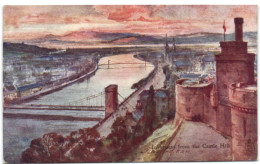 Inverness From The Castke Hill - Inverness-shire
