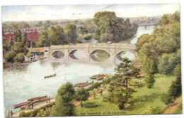 The Thames At Richmond - London Suburbs