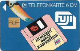Germany - Fuji Disketten - K 2039 - 12.1993, 6DM, 11.000ex, Used - K-Series: Kundenserie