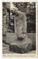 Bande - Monument érigé à La Mémoire Des 34 Fils De L'Ardenne Lâchement Abattus En La Veillée De Noël 1944 - Nassogne