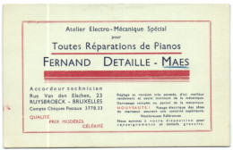 Ruysbroeck - Rue Van Den Elschen 23 - Atelier Electro-Mécanique Spécial Fernand Detaille - Maes - Sint-Pieters-Leeuw