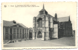 Diest - St. Sulpitiuskerk En Stadhuis - Diest