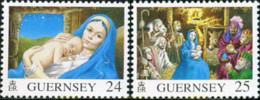 234486 MNH GUERNSEY 1996 NAVIDAD - Guernesey