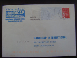 13951- PAP Réponse Luquet RF Handicap International Validité Permanente Agr. 0410653  Obl - Listos Para Enviar: Respuesta /Luquet