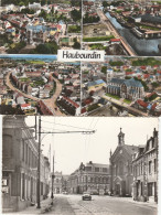 HAUBOURDIN VUE GENERALE 1963 + PLACE JEAN DE LUXEMBOURG 1960 PEU COURANTES - Haubourdin