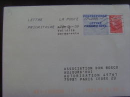 13910- PAP Réponse Lamouche Phil@poste Association Don Bosco Validité Permanente Agr. 09R034 Obl PAS COURANT - PAP : Antwoord /Lamouche