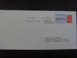 13931- PAP Réponse Lamouche Phil@poste Droit De Naître Validité Permanente Agr. 08P202 Obl PAS COURANT - Prêts-à-poster:Answer/Lamouche