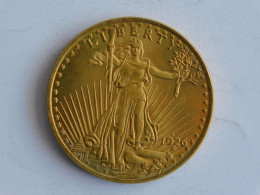 USA 20 TWENTY DOLLAR 1926 D OR GOLD Dollars Copie Copy - 20$ - Double Eagles - 1907-1933: Saint-Gaudens