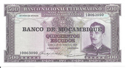 MOZAMBIQUE 500 ESCUDOS 1967 UNC P 118 - Mozambique