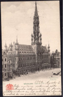 Belgique - 1904 - Bruxelles - Hôtel De Ville - Cafés, Hôtels, Restaurants