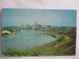 CPA  SAINT PAUL SKYLINE OVERLOOKING THE MISSISSIPPI - St Paul